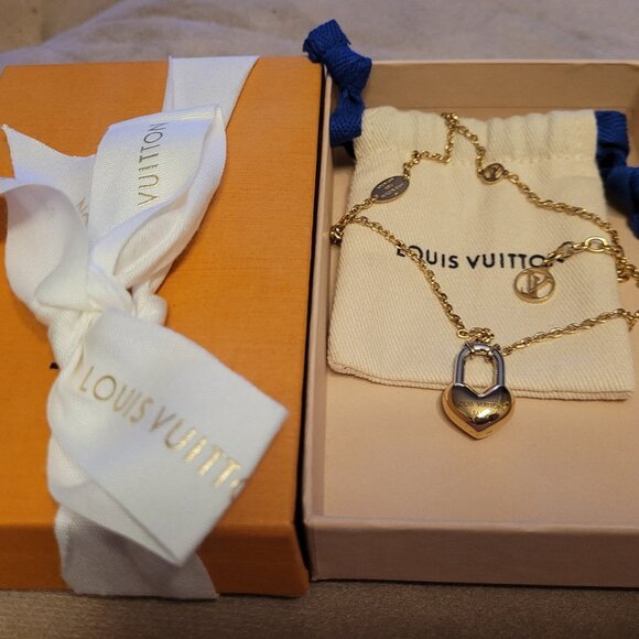Louis Vuitton Crazy In Lock Bracelet in Gold and Silver - Picture 1 of 3